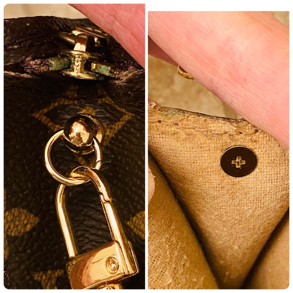 Authentic Louis Vuitton Bucket Pouch PM Monogram crossbody WOC - Picture 8 of 11